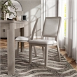 Furniture of America Austin Solid Wood Side Chairs in Oak (Set of 2)