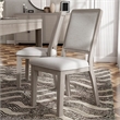 Furniture of America Austin Solid Wood Side Chairs in Oak (Set of 2)