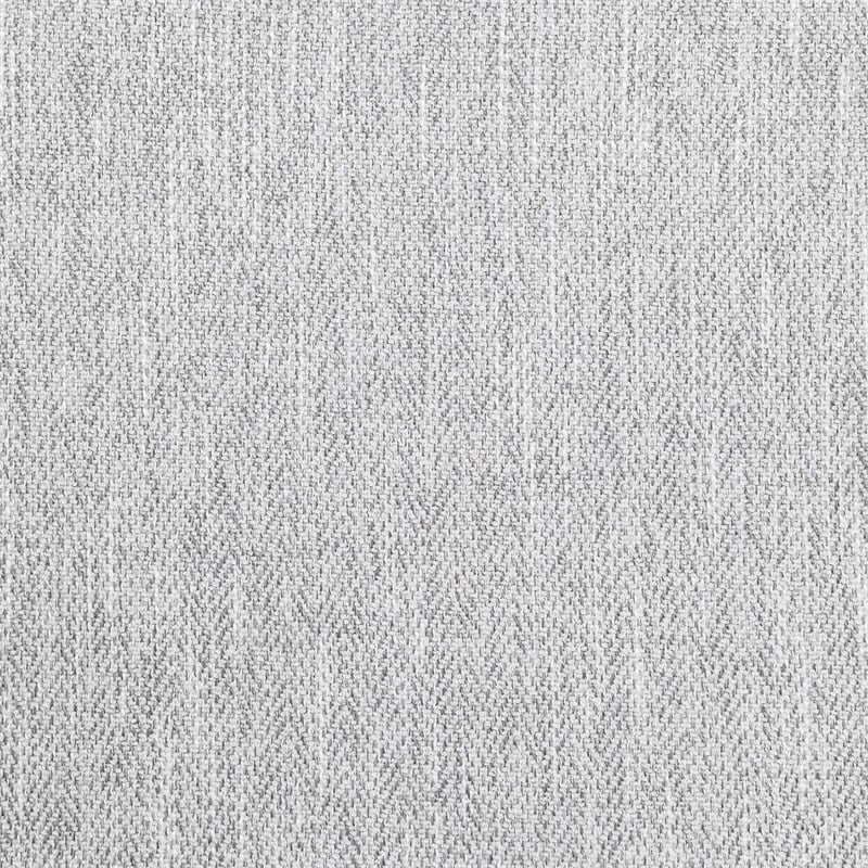 Furniture of America Emeria Chenille Soft Tapered Arm Chair in Light Gray