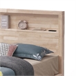 Furniture of America Staun Solid Wood Storage Full Bed with USBs in White