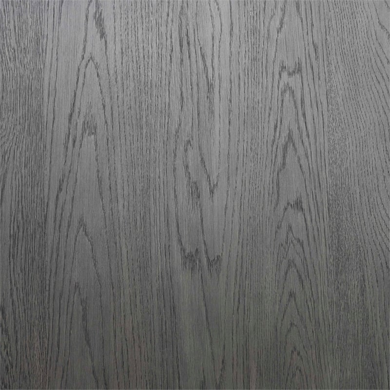 Furniture of America Selyra Solid Wood 2-Piece Dresser with Mirror in Gray