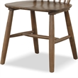 Furniture of America Worlow Solid Wood 7-Piece Dining Table Set in Walnut