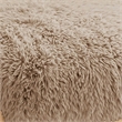 Furniture of America Out Fur-like Fabric and Wood Accent Chair in Brown