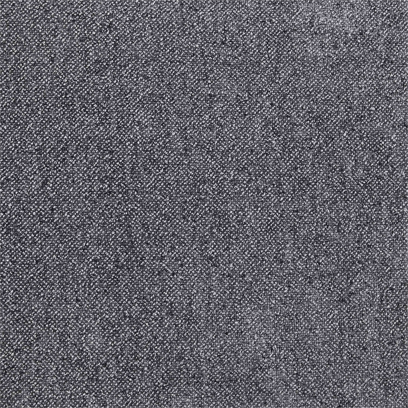 Furniture of America Beauty Fabric Tufted 360 Degree Swivel Chair in Gray