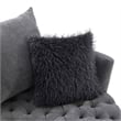 Furniture of America Beauty Fabric Tufted 360 Degree Swivel Chair in Gray