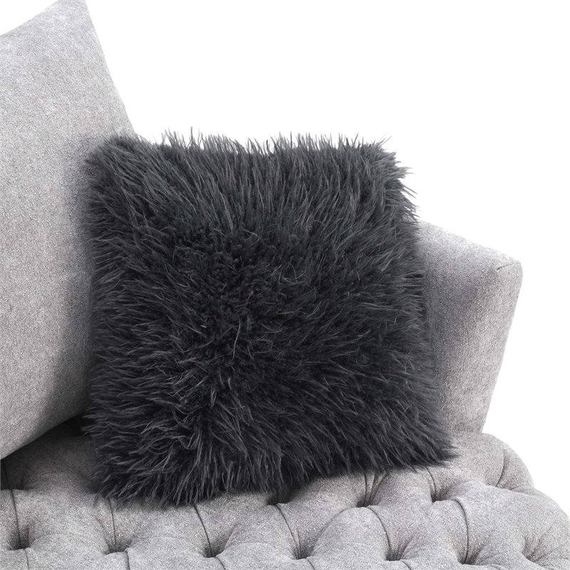 Furniture of America Beauty Fabric Tufted 360 Degree Swivel Chair in Light Gray