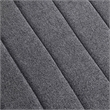 Furniture of America Beauty Fabric Tufted 360 Degree Swivel Chair in Gray