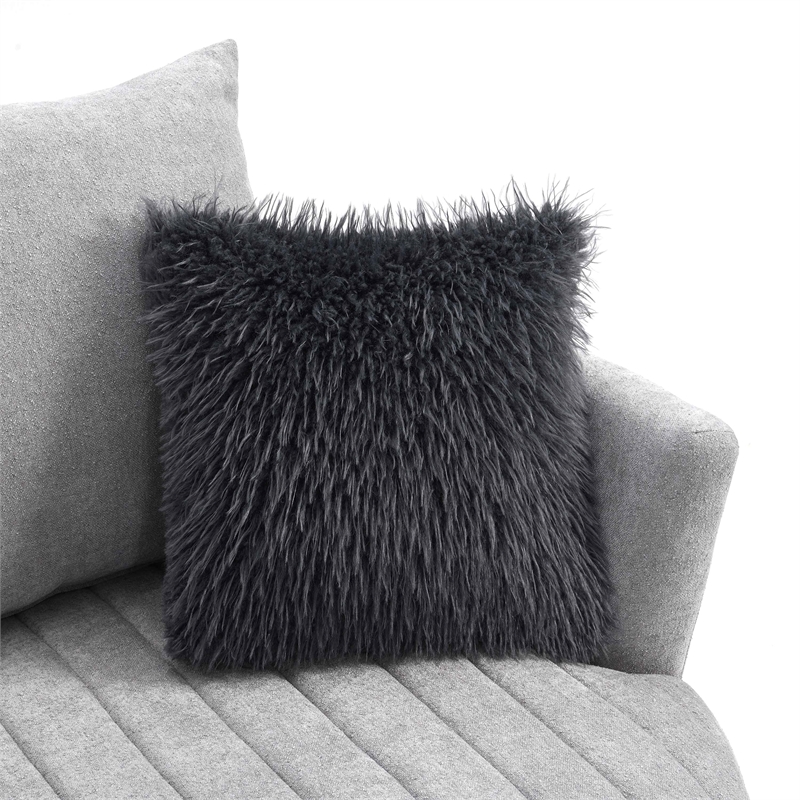 Furniture of America Beauty Fabric Tufted 360 Degree Swivel Chair in Light Gray