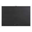 Furniture of America Forma Solid Wood 1-Drawer Nightstand with USBs in Black