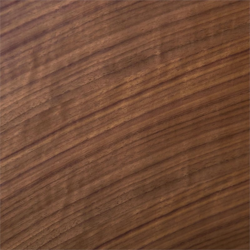 Furniture of America Manfred Solid Wood Oval 5-Piece Dining Table Set in Walnut