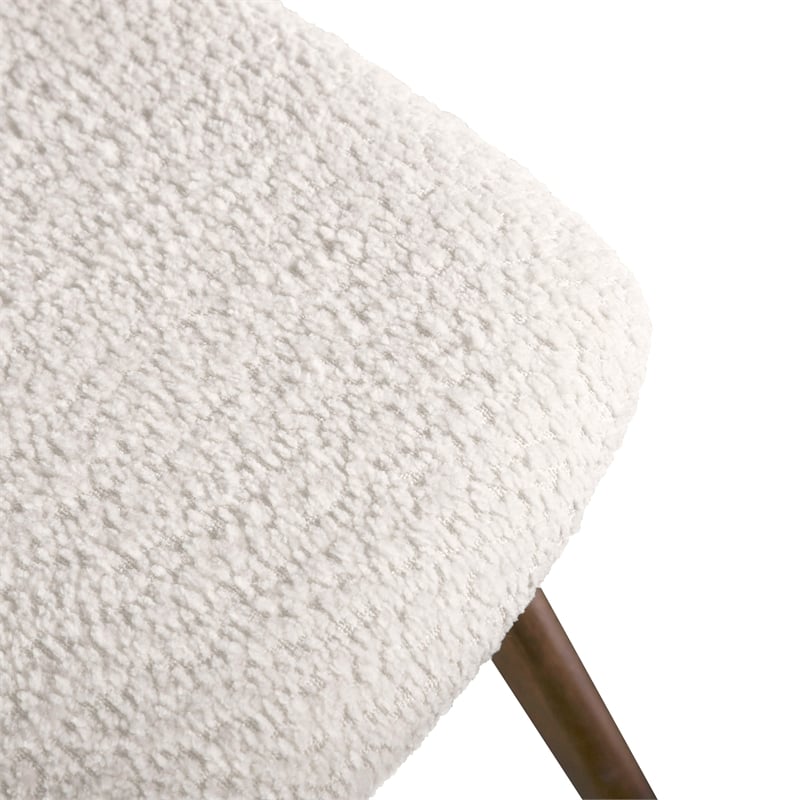 Furniture of America Manfred Solid Wood Oval 5-Piece Dining Table Set in Walnut