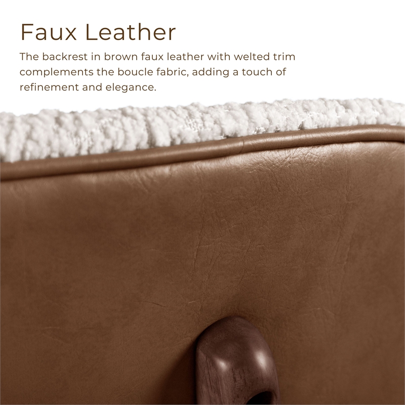 Furniture of America Vivendel Solid Wood 5-Piece Dining Table Set in Walnut