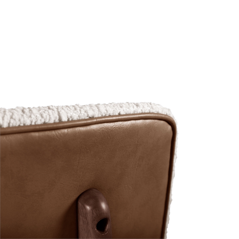 Furniture of America Vivendel Solid Wood 5-Piece Dining Table Set in Walnut