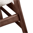 Furniture of America Vivendel Solid Wood 5-Piece Dining Table Set in Walnut