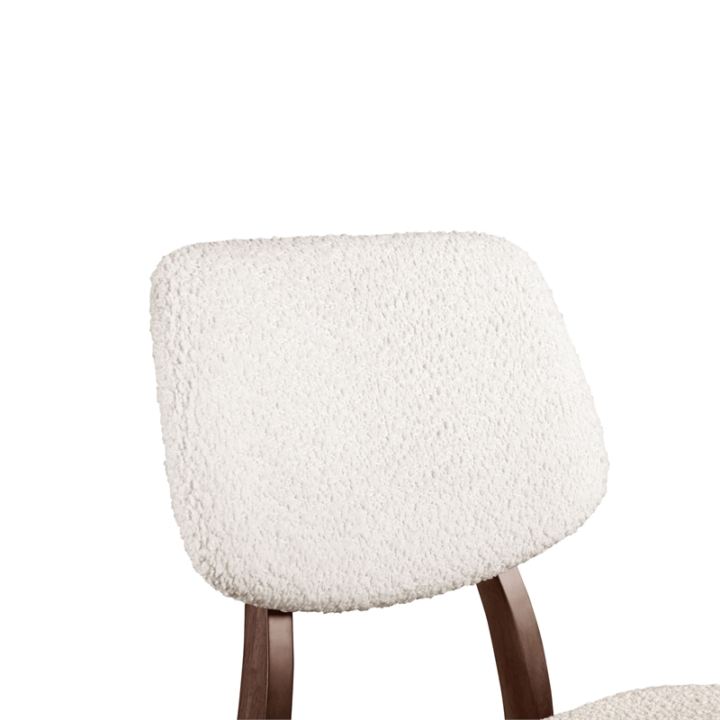 Furniture of America Vivendel Solid Wood 5-Piece Dining Table Set in Walnut