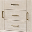 Furniture of America Don Solid Wood Multi-Storage Server in Oak