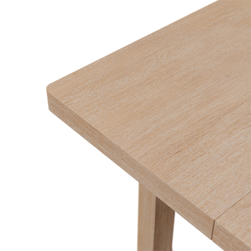 Furniture of America Fagan Solid Wood 5-Piece Dining Table Set in Brown