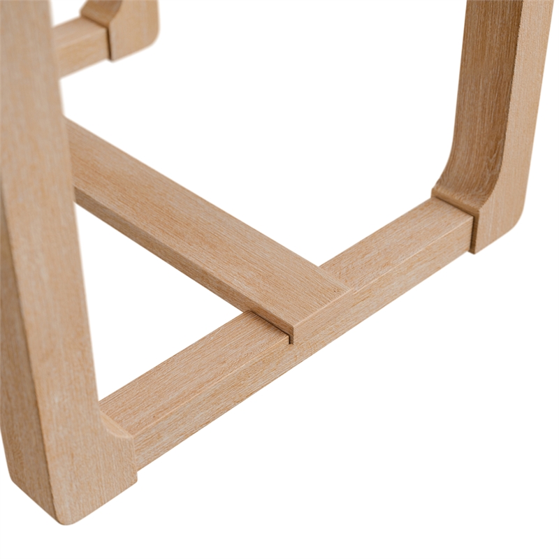 Furniture of America Fagan Solid Wood 5-Piece Dining Table Set in Brown