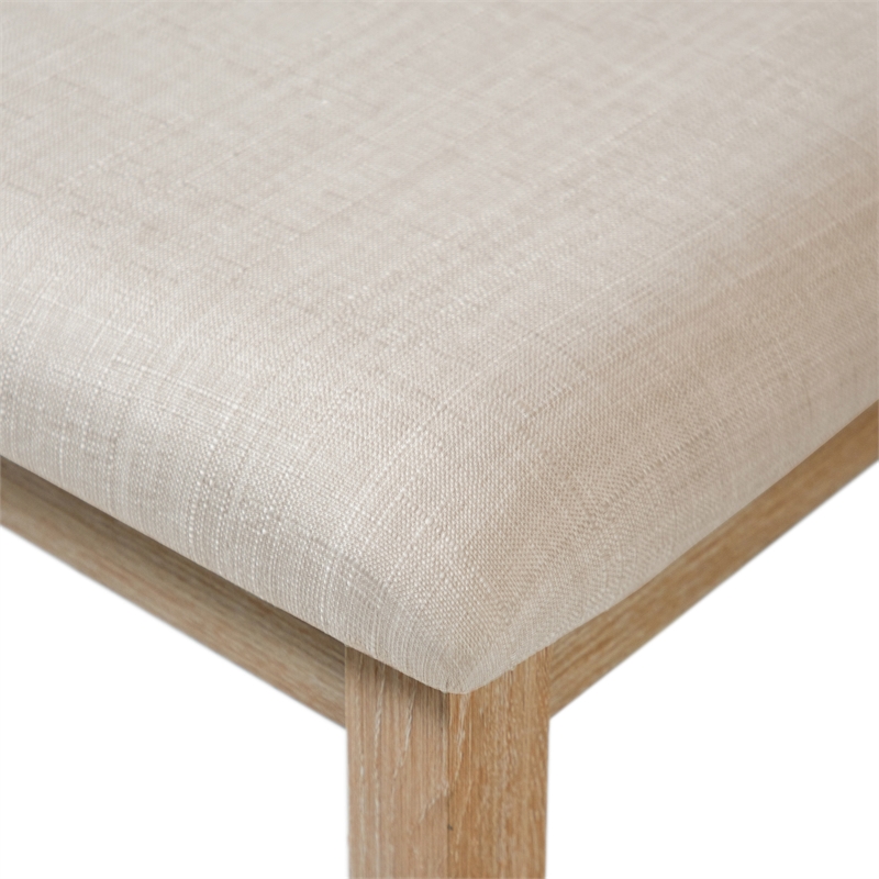 Furniture of America Fagan Solid Wood 5-Piece Dining Table Set in Brown