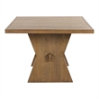 Furniture of America Opela Solid Wood 7-Piece Dining Table Set in Oak