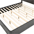 Furniture of America Selyra Solid Wood Mattress Ready Queen Bed in Espresso