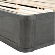 Furniture of America Selyra Solid Wood Mattress Ready Queen Bed in Espresso