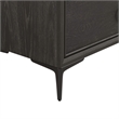 Furniture of America Glint Solid Wood Dovetail 5-Drawer Chest in Espresso