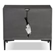 Furniture of America Glint Solid Wood Dovetail 2-Drawer Nightstand in Espresso