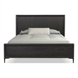 Furniture of America Glint Solid Wood Queen Panel Bed in Espresso