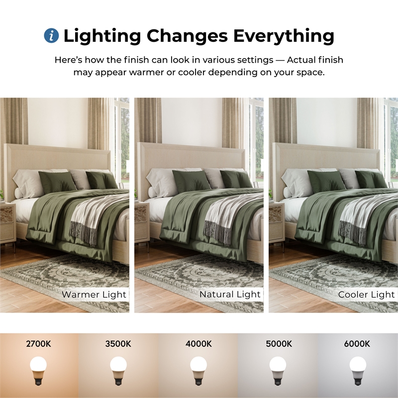 Furniture of America Glint Solid Wood Queen Panel Bed in Oak