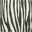 Furniture of America Sebras Chenille Zebra-Stripe Accent Chair in Green