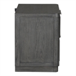Furniture of America Selyra Solid Wood 2-Drawer Nightstand with USBs in Espresso