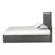 Furniture of America Selyra Solid Wood Mattress Ready King Bed in Espresso