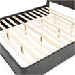 Furniture of America Selyra Solid Wood Mattress Ready King Bed in Espresso