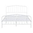 Furniture of America Kirst Metal Frame Full Platform Bed in White