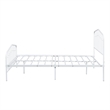 Furniture of America Kirst Metal Frame Full Platform Bed in White