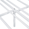 Furniture of America Kirst Metal Frame Full Platform Bed in White