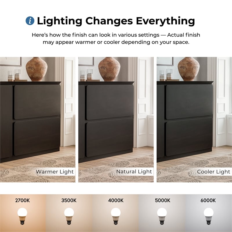 Furniture of America Nazaen Solid Wood Multi-Storage Server in Black