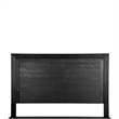 Furniture of America Lyle Solid Wood Queen Panel Bed with LED Headboard in Black