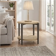 Furniture of America Onos Solid Wood Storage End Table in Brown