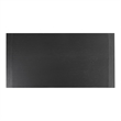 Furniture of America Mitta Solid Wood Storage Plinthe Base Coffee Table in Black