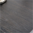 Furniture of America Meinter Solid Wood Wavy Embossed Pattern Server in Black