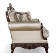 Furniture of America Adelaide Fabric Tufted Back Loveseat in Beige