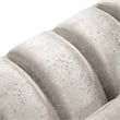 Furniture of America Ranera Fabric Flare Channeled Arms Loveseat in Beige