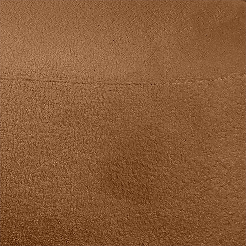Furniture of America Sylin Chenille and Wood Sculpted Silhouette Sofa in Brown