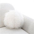 Furniture of America Ramos Chenille Bench-Style Seating Sofa in Beige
