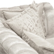 Furniture of America Ranera Fabric Flare Channeled Arms Sofa in Beige