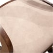 Furniture of America Nazaen Wood Barrel Back Counter Stools in Walnut (Set of 2)