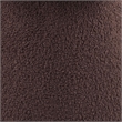 Furniture of America Rami Fabric Upholstered Round Mushroom-Shape Stool in Brown