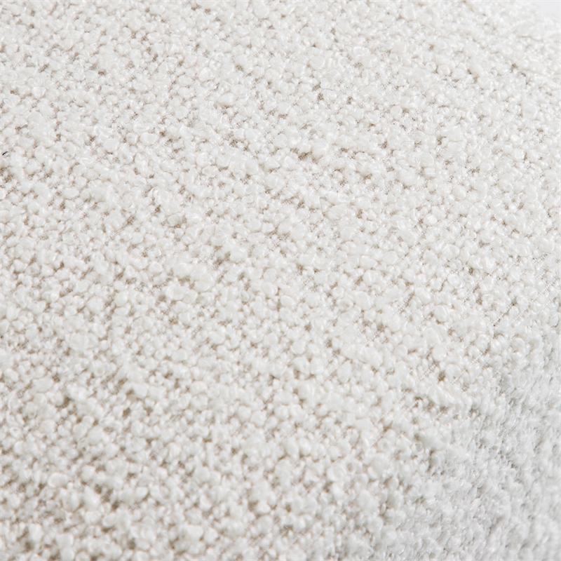 Furniture of America Renzo Fabric Upholstered Square Storage Stool in Beige